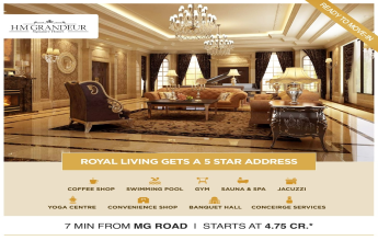 Ready to move-in 3 BHK apartment at HM Granduer, Bangalore