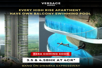 Versace Homes: Opulent Living with Personal Balcony Pools on Dwarka Expressway