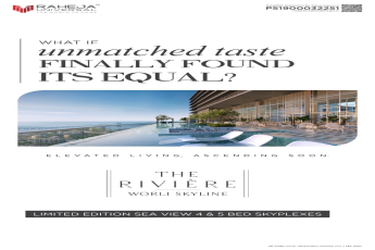 Experience Elevated Living at The Riviere, Worli Skyline by Raheja Universal