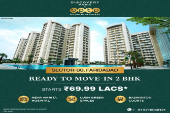 BPTP Discovery Park: Affordable Luxury with 2 BHK Homes in Sector 80, Faridabad