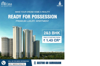 Pareena Mi Casa: A Sanctuary of Splendor Awaits in Sector 68, Gurugram