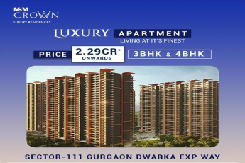 Book your dream home at M3M Crown on Dwarka Expressway in Sector 111 Gurgaon