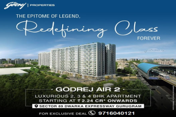Godrej Air 2: Elevating Lifestyle Standards on Dwarka Expressway, Sector 89, Gurugram.