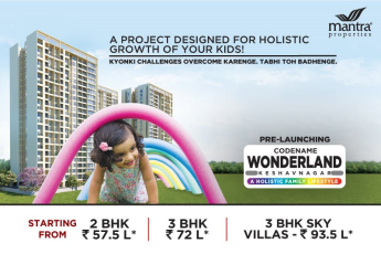 Pre launching at Mantra Codename Wonderland in Keshav Nagar, Pune