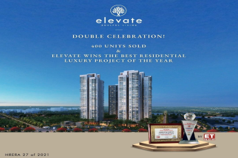 Conscient Hines Elevate wins the best residential luxury project of the year.