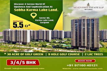Sobha Karma Lake Land: Luxurious Living Amidst Nature's Best in Sector 80, Gurgaon