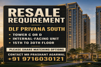 Find Your Resale Unit at DLF Privana South || Targeting Resale Inventory at DLF Privana || Resale Opportunity in DLF Privana South