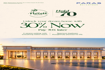 Unlock Your Dream Home at Paras Florett - Pay 30% Now! || Secure Your New Home Today: 30/70 Payment Plan || Move into Spacious Duplexes with Just 30% Payment