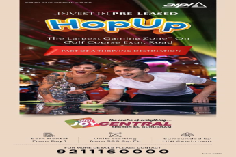 Invest in AIPL Joy Central, Sector 65, Gurugram, from 500 Sq. Ft