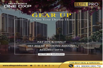 Step into Elegance at Smart World One DXP in Sector 113, Gurugram