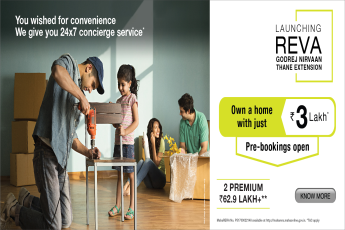 2 bhk premium homes Rs 62.9 lakh onwards at Godrej Nirvaan in Mumbai