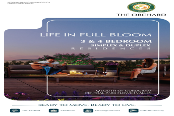 Own a Dream Home at The Orchard, Central Park, South of Gurugram