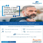 Pay only Rs 51,000 to book at Shapoorji Pallonji Joyville, Gurugram