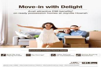 Move-in with delight, avail attractive EMI benefits at Shapoorji Pallonji Joyville Howrah in Kolkata