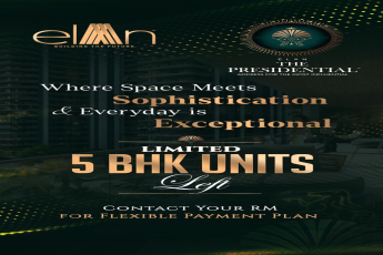 Experience Luxury at Elan The Presidential, Limited 5 BHK Units Available, Gurgaon