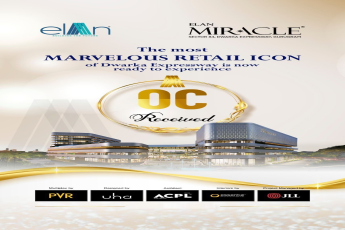 OC Received at Elan Miracle in Sector 84, Gurgaon