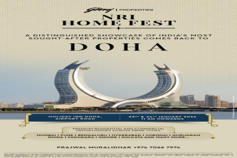 Discover the Best of Indian Real Estate at NRI Home Fest in Doha, by Godrej Properties