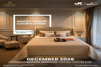 Secure Your Luxury Residence in Gurugram! || Advait Senior Living: Possession in Dec 2026 || Premium 2.5 BHK from ₹3.5 Cr*