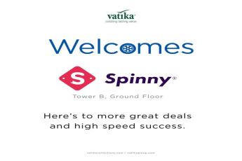 Vatika Group Proudly Welcomes Spinny to Tower B, Ground Floor