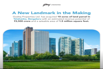 Discover Exclusive Living at **Godrej Properties** in **Yelahanka** - Starting ₹2,500 Cr, 10 Acres Modern Paradigm!