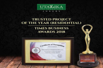 Ambuja Neotia Utalika awarded Trusted Project of the Year (Residential) 2018