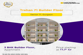 Trehan 71 Builder Floor: Spacious 3 BHK Homes in Sector 71, Gurgaon