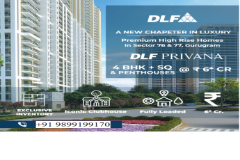 DLF Privana: The Pinnacle of Premium High-Rise Living in Sectors 76 & 77, Gurugram