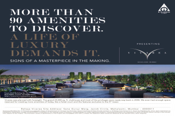 More than 90 amenities to discover at K Raheja Vivarea, Bangalore