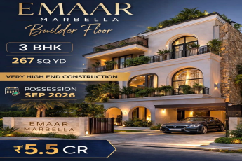 Discover Emaar Marbella Builder Floor || Own Your Luxury 3 BHK at Emaar Marbella || Invest in High-End Living at Emaar Marbella