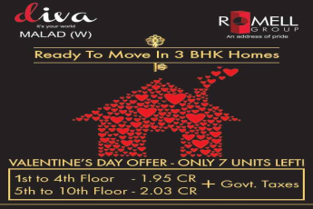 Grab Valentine's Day offer at Romell Diva in Mumbai