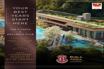 Discover 4BHK Lifedesigned Residences at Birla Arika || Explore The Fitness & Wellness Club || Limited Units Available at ₹11.96 Cr in Gurugram