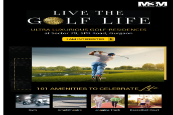 Ultra luxurious golf residences at M3M Golf Estate 2 in Sector 79, SPR Road, Gurgaon