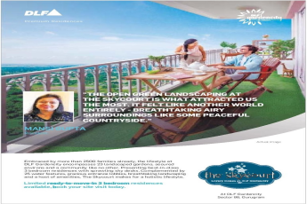 Book ready to move in 3 bedroom residences at DLF The Skycourt in Gurgaon