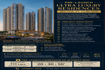 Explore Our Sector-83 Pre-Launch || Ultra Luxury Residences Unveiled || Secure Your Gurgaon Dream Home