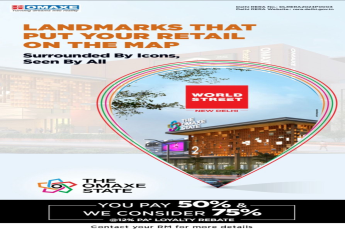 Invest in World Street, New Delhi - Pay 50%, Get 75% Loyalty Rebate!