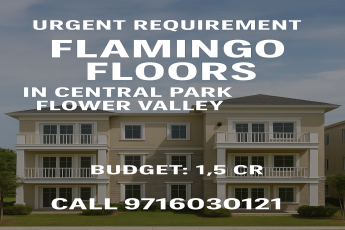 Discover Luxury Living at Flamingo Floors, Central Park Flower Valley - Just 1.5 Cr