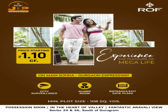 ROF Green Meadows: A Slice of Mega Life Awaits in Sector 35 & 36, Sohna
