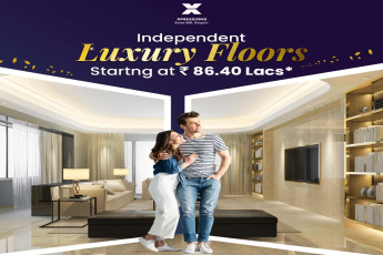 Independent luxury floor starting Rs 86.40 Lac at Vatika Xpressions, Gurgaon
