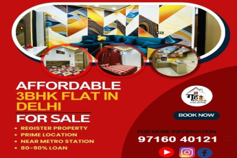 Unlock Affordable Luxury with 3BHK Flats in Delhi by TG Developers