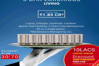 Elevate Your Lifestyle with 3 BHK Luxurious Living Starting at ?1.85 CR