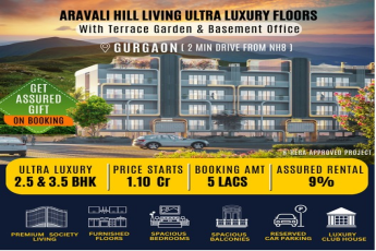 Embrace Luxury Living at Aravali Hill Ultra Luxury Floors by [Builder Name], Gurgaon