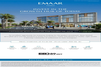 Emaar EBD 89 Nxt Premium SCO Plots in the heart of new Gurgaon