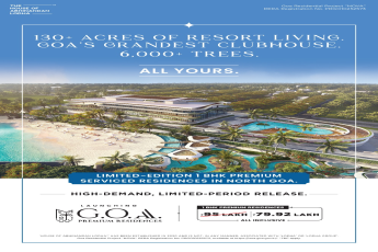 1 BHK Serviced Residences at G.O.A Premium Residences, Bicholim, Starting ₹79.92 Lakh