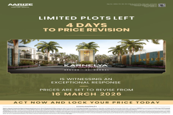 Hurry! Limited Plots with Price Revision Deadline || Secure Your Plot at Karnelya by Aarize || Only 4 Days Left to Lock Your Price