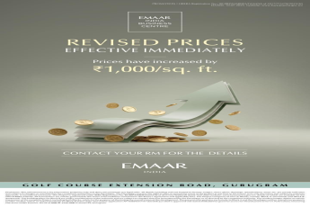 Price Update for Emaar India Business Centre || Immediate Price Increase at Emaar India || Revised Prices Announced for Emaar India Business Centre