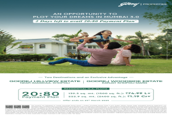 Exclusive Plots by Godrej in Khopoli & Karjat, Starting ₹74.99 L*, Book by 29th March 2025!