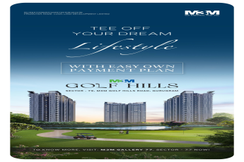 Explore M3M Golf Hills with Easy Payment Plan || Discover Your Dream Lifestyle at M3M Golf Hills || Visit M3M Gallery 77 Today