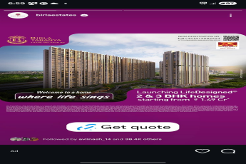 Explore Birla Taranya: LifeDesigned® 2 & 3 BHK Homes from ₹1.49 Cr