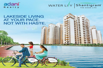 Enjoy lakeside living at your pace but not with haste at Adani Shantigram Water Lily