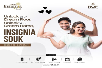 Discover Your Dream Home with ROF Insignia Souk in Sector-93, Gurugram